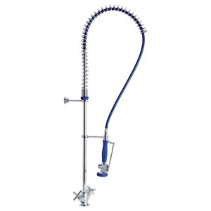 Columna pre lavado alta con monobloc mezclador