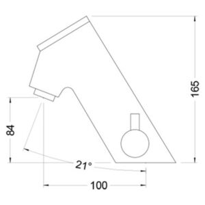 Grifo de lavabo mezclador con sensor y batería - Imagen 2