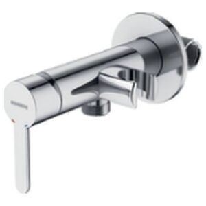Mezclador sanitario de ducha con soporte - Brushed Metal - Imagen 1