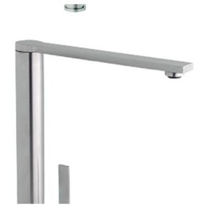 Monomando de fregadera inox cartucho 25 Stainless steel single lever sink mixer 25 - Imagen 1