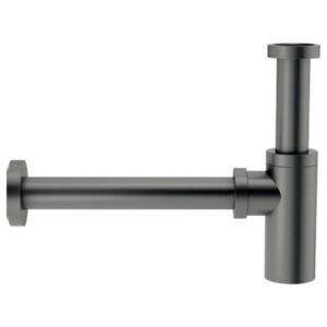 Sifón botella para lavabo y bidé 1 1/4" negro - Imagen 1