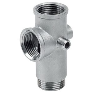 Racor 5 vías de acoplamiento bombas inox. Longitud 99 mm - Imagen 1