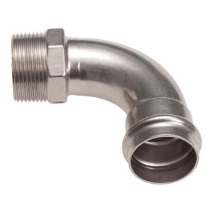 Curva 90º rosca M PS4001G - 54 - 2" - Perfil B - Imagen 1