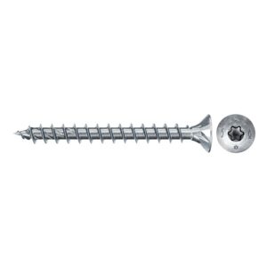 Tornillos para madera fischer PowerFast II CTF 3,5x45 BC con cabeza avellanada, rosca total y engarce TX (200 uds.) - Imagen 1