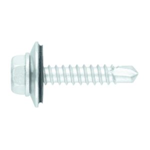 Tornillo con arandela vulcanizada EPDM-inoxidable A2 - Imagen 1