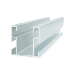 Perfil de aluminio para fijación ensamblada lateral - Imagen 1