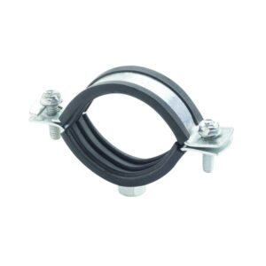 Abrazadera reforzada isofónica M8 abierta - Imagen 1