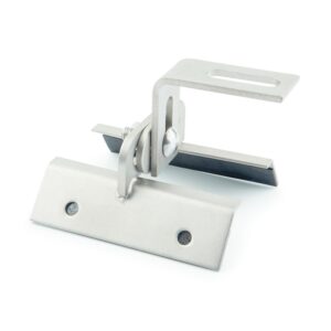 Soporte regulable para perfil trapezoidal. Inoxidable A2 - Imagen 1